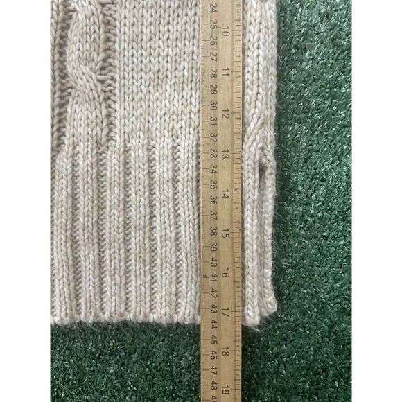 Canyon River Blues Sweater Knitted Women's Beige Cream Size Large Stretch - Picture 7 of 10